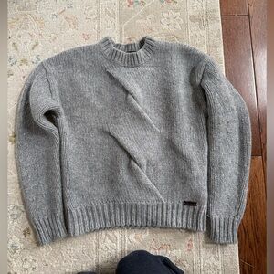 Pink Tartan Wool Sweater
